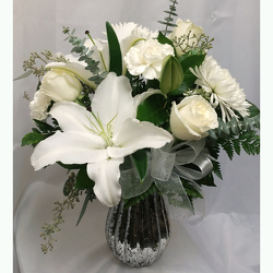 Peaceful White Serenity from Shaw Florists in Grand Rapids, MN