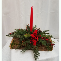 Yule Log from Shaw Florists in Grand Rapids, MN