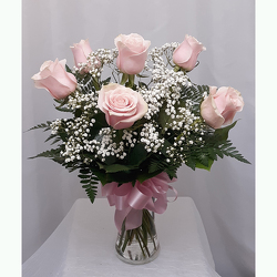 Half Dozen Roses- Pink from Shaw Florists in Grand Rapids, MN