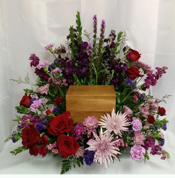 Deeply Loved Urn Spray from Shaw Florists in Grand Rapids, MN