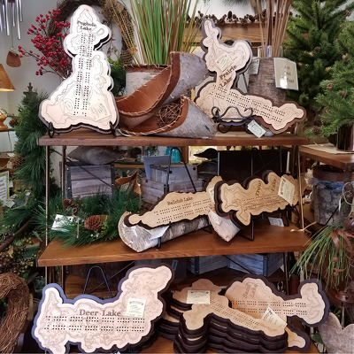 Laser Lake Cribbage Boards from Shaw Florists in Grand Rapids, MN